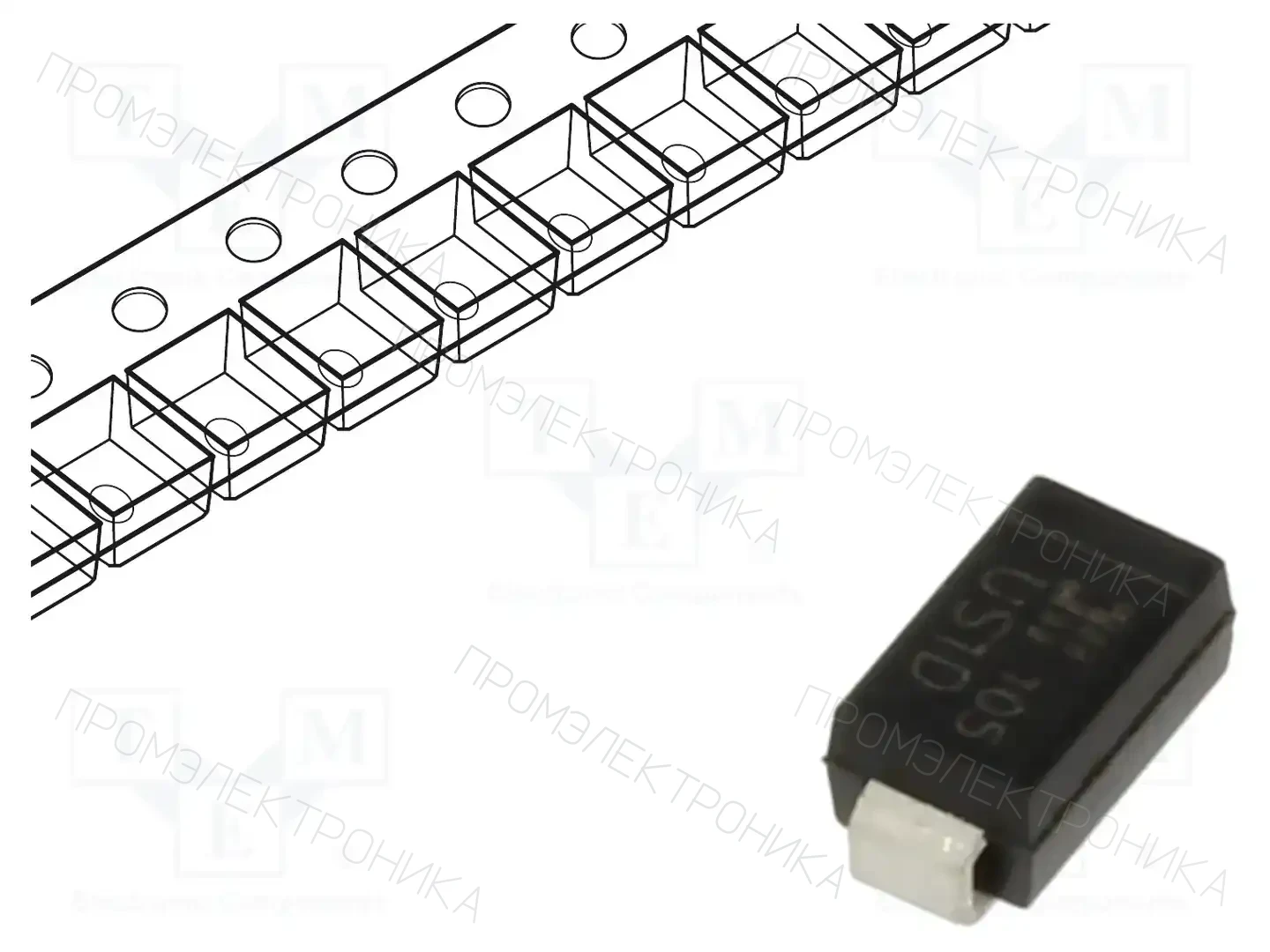 DIODES INCORPORATED US1D-13-F — Универсальные диоды SMD