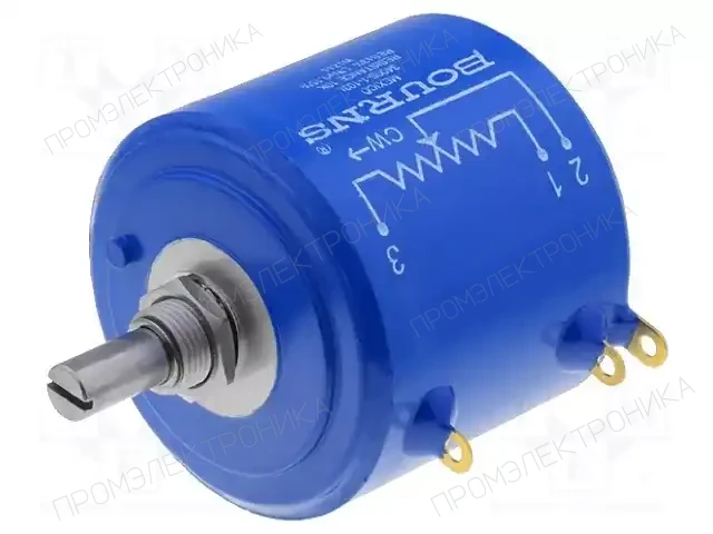 BOURNS 3400S-1-102L — Потенциометры многооборотные проволочные
