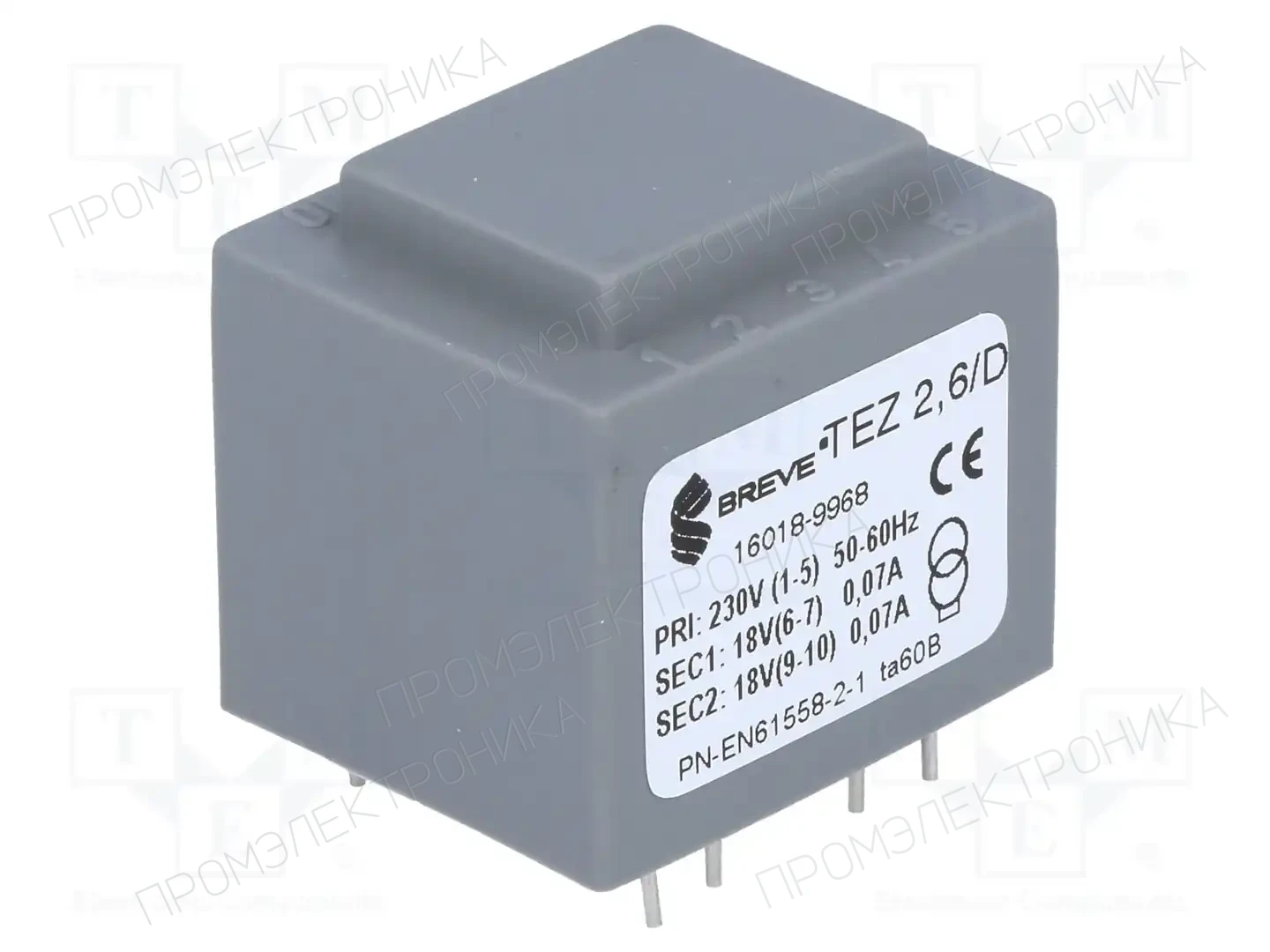 BREVE TUFVASSONS 16018-9968 — Трансформаторы PCB
