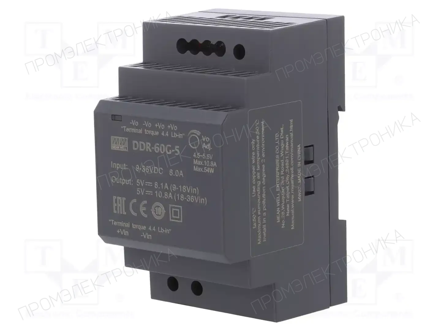 MEAN WELL DDR-60G-5 — Преобразователи DC/DC