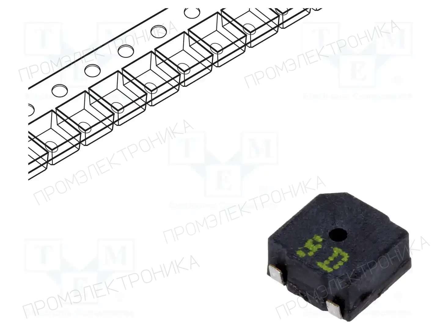 Cre-sound Electronics LET5025AS-03L-4.0-12-R — Сигнализаторы электромаг. без генератора