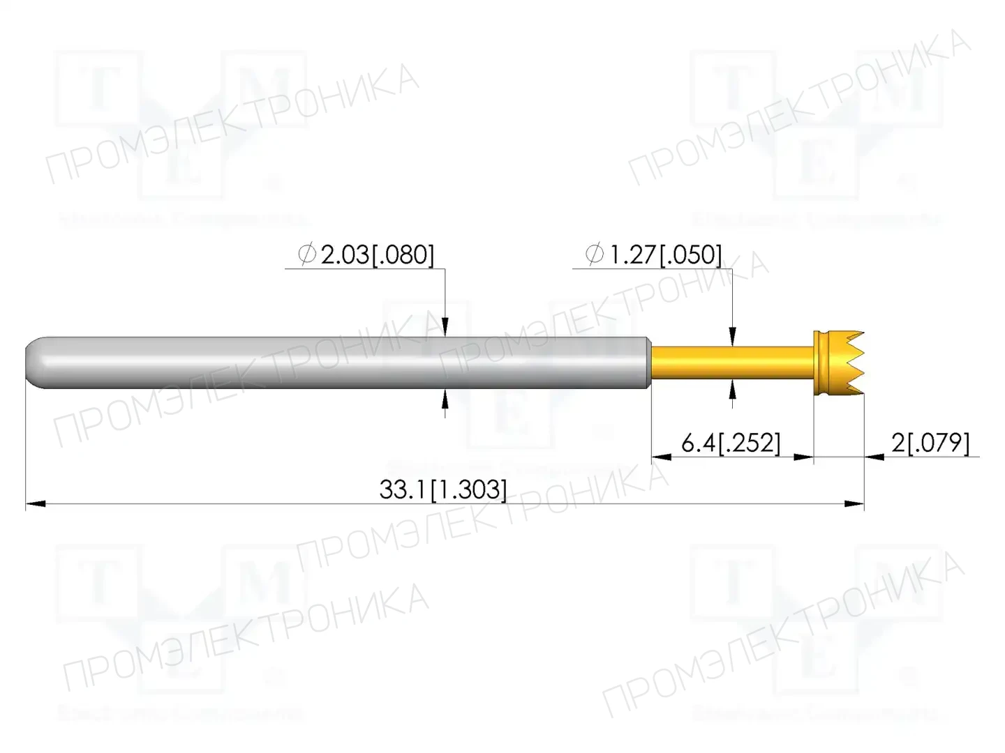 INGUN HSS-003 306 254 A 2000 — Измерительные щупы