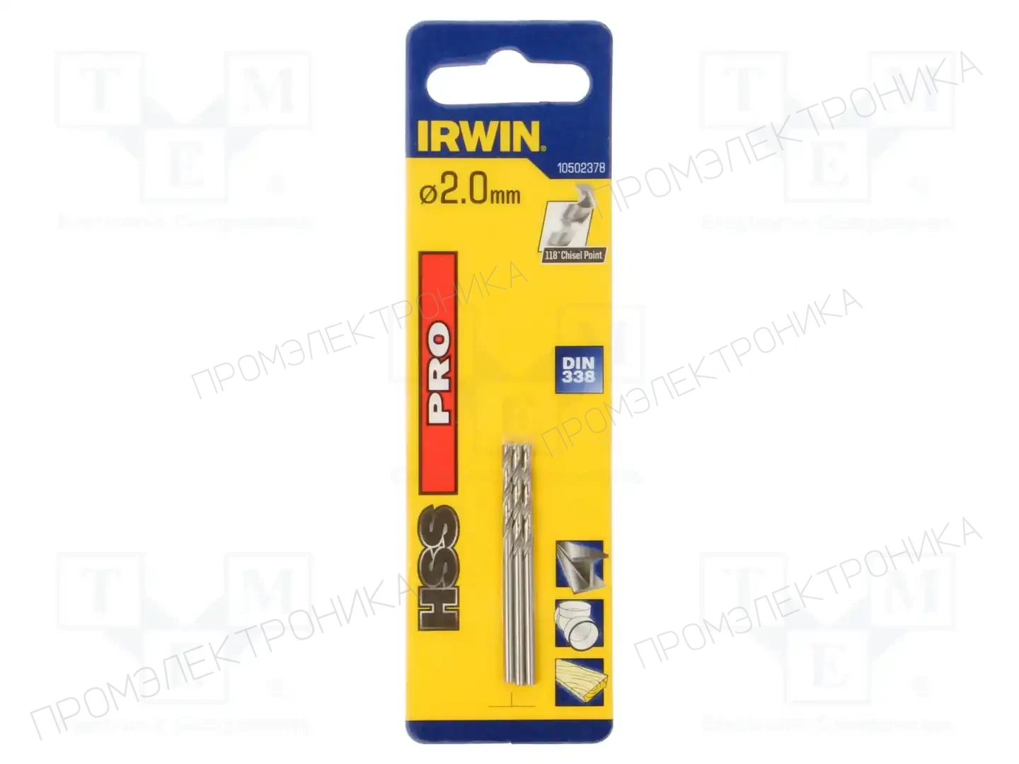 IRWIN 10502378 — Сверла по металлу