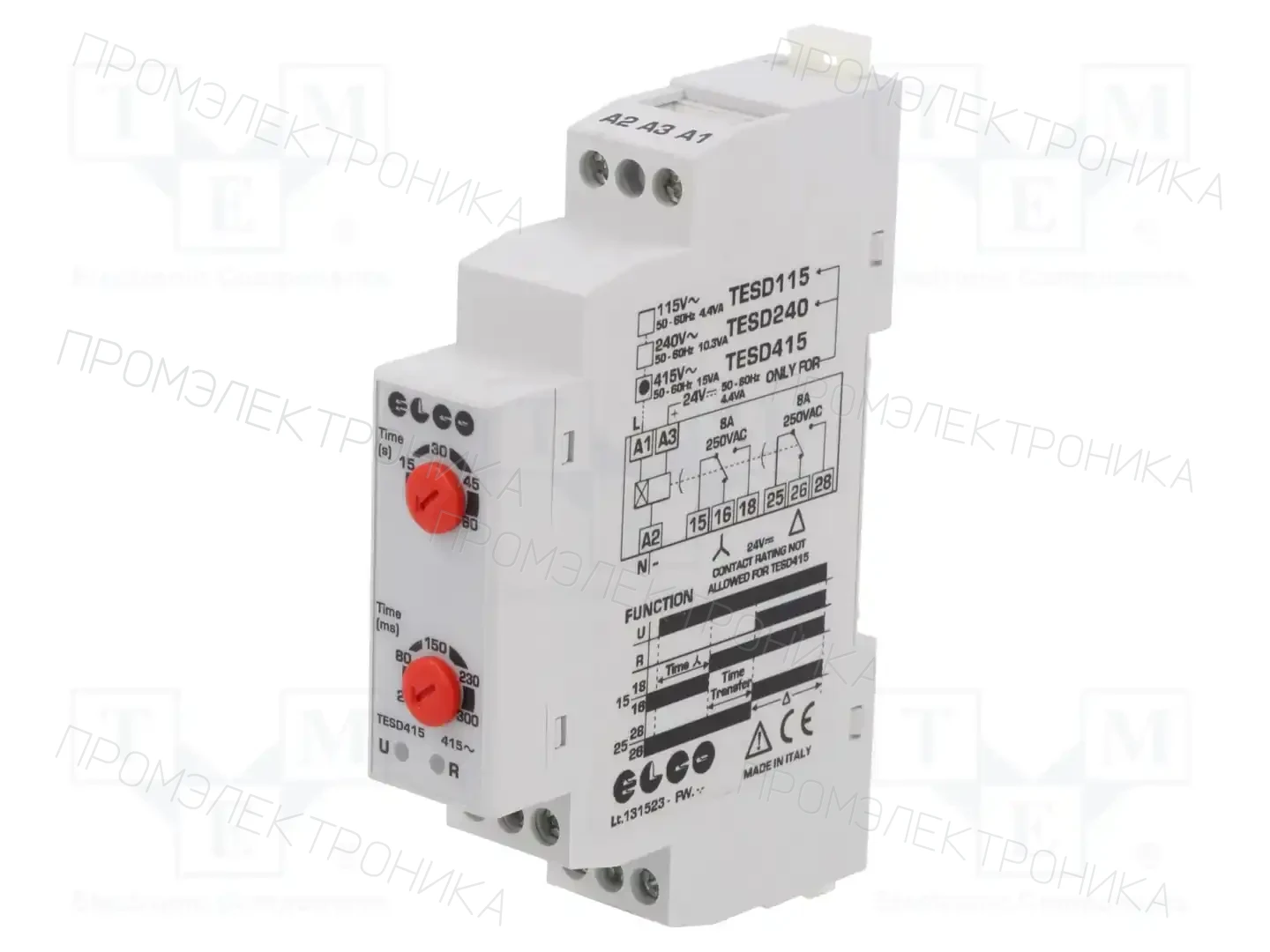 ELCO SRL TESD415 — Временные аналоговые реле