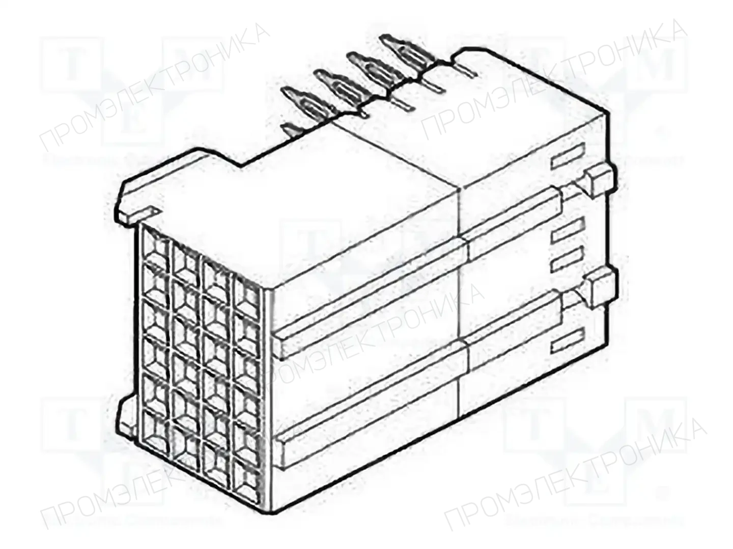 AMPHENOL 89038-102LF — Разъeмы пластина - пластина