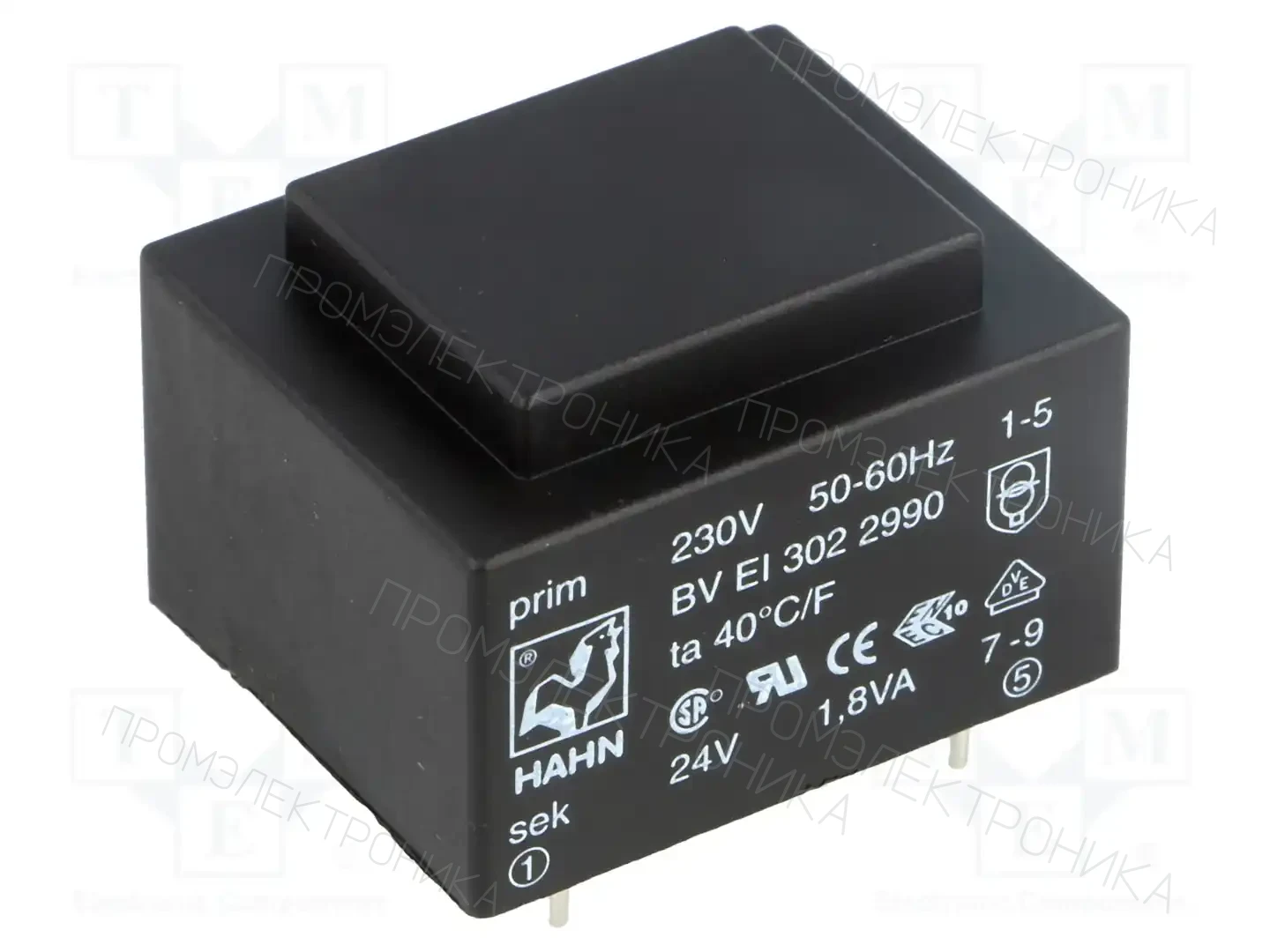HAHN BV EI 302 2990 — Трансформаторы PCB