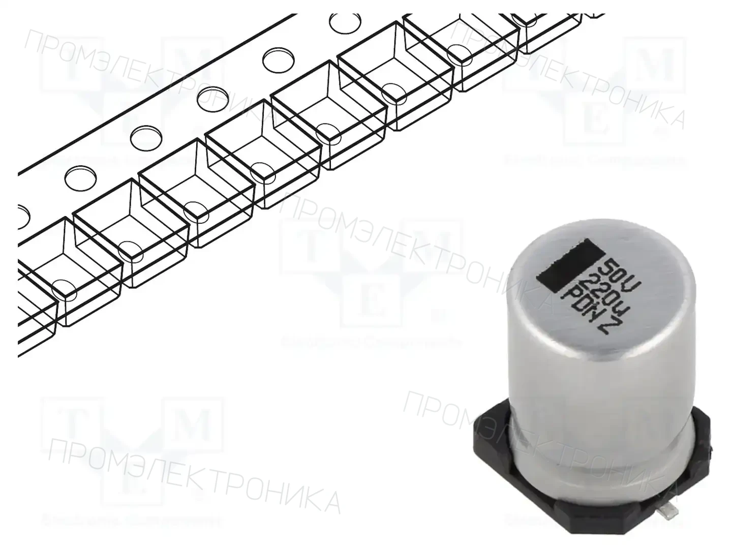VISHAY MAL215097102E3 — Конденсаторы электролитические SMD