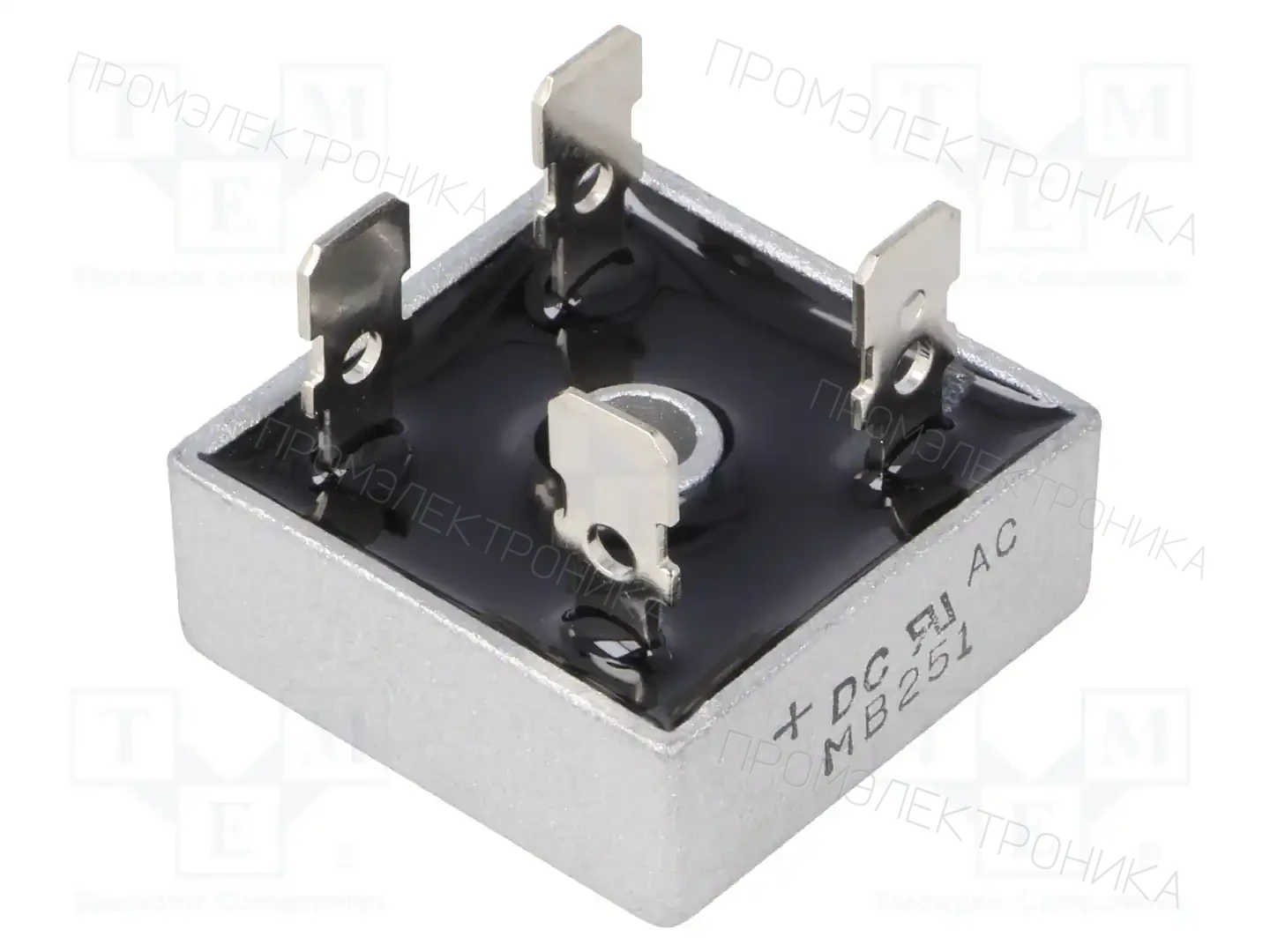 DC COMPONENTS MB251 — Однофазные мосты диодные квадратные