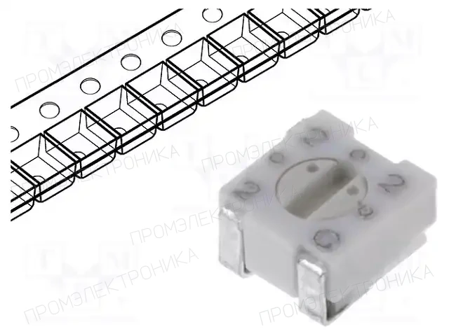 BOURNS 3313J-1-102E — Потенциометры SMD однооборотные