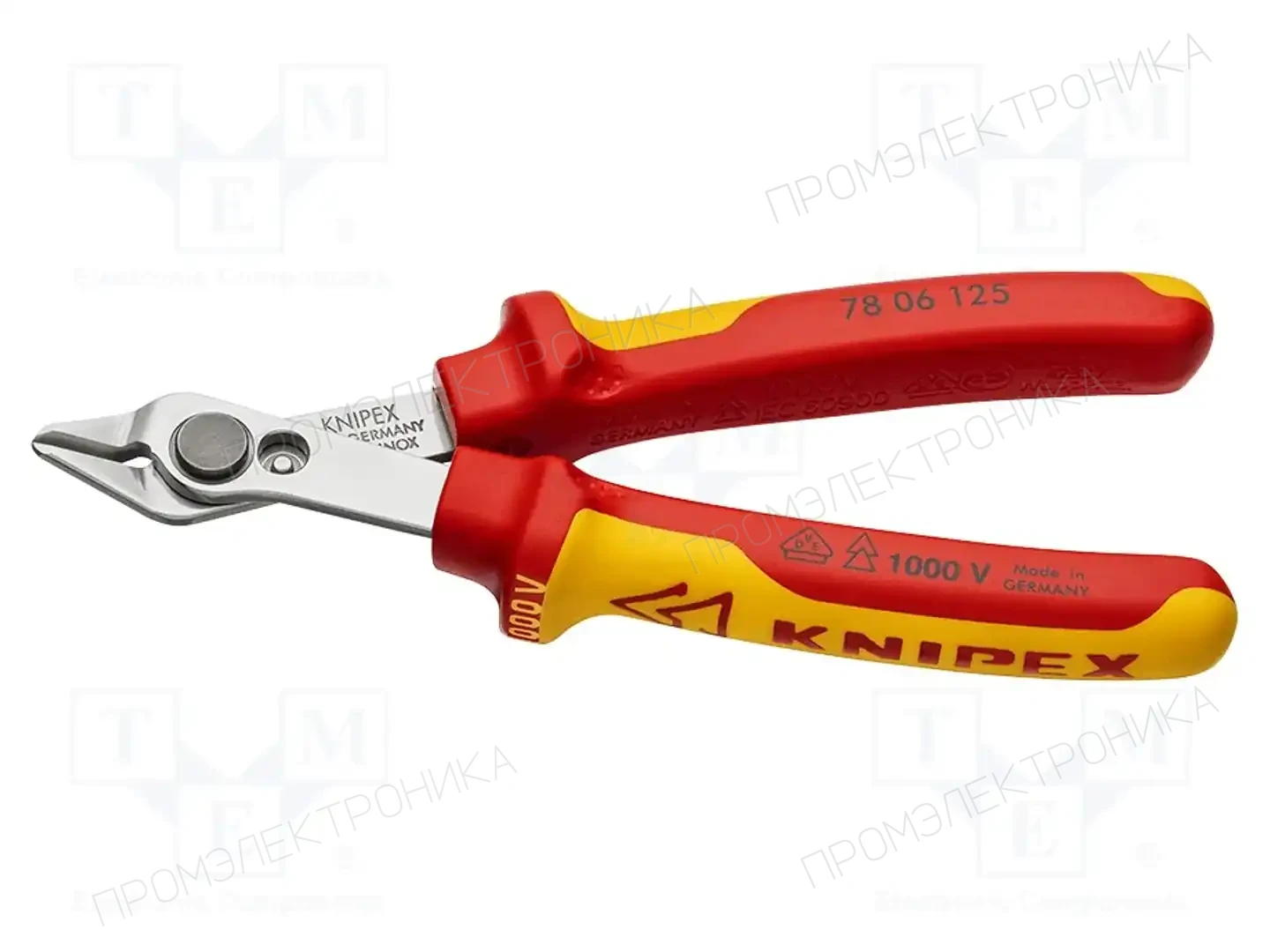 KNIPEX 78 06 125 — Изолированные клещи-кусачки