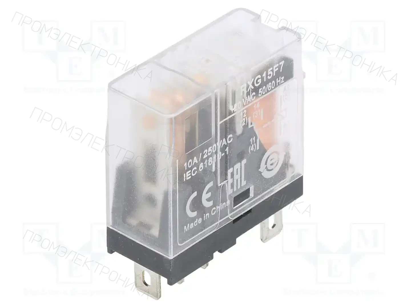 SCHNEIDER ELECTRIC RXG15F7 — Реле электромагн. миниатюрные