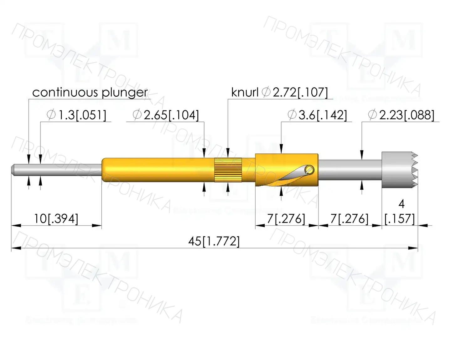 INGUN GKS-713 206 400 R 1507 — Измерительные щупы