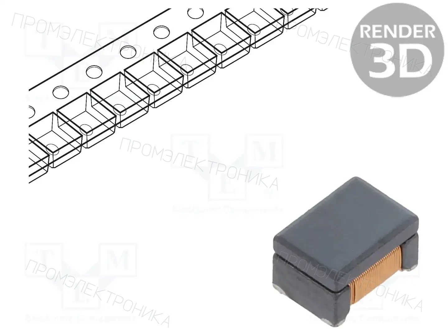 MURATA DLW43MH201XK2L — Противопомеховые фильтры SMD