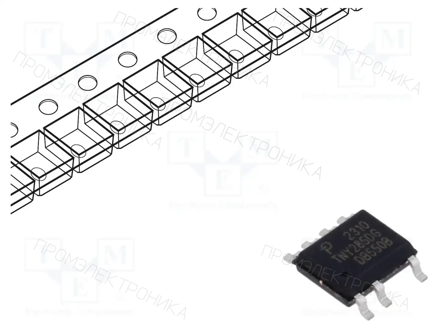 POWER INTEGRATIONS TNY285DG-TL — Регуляторы напряжения - микросхемы DC/DC