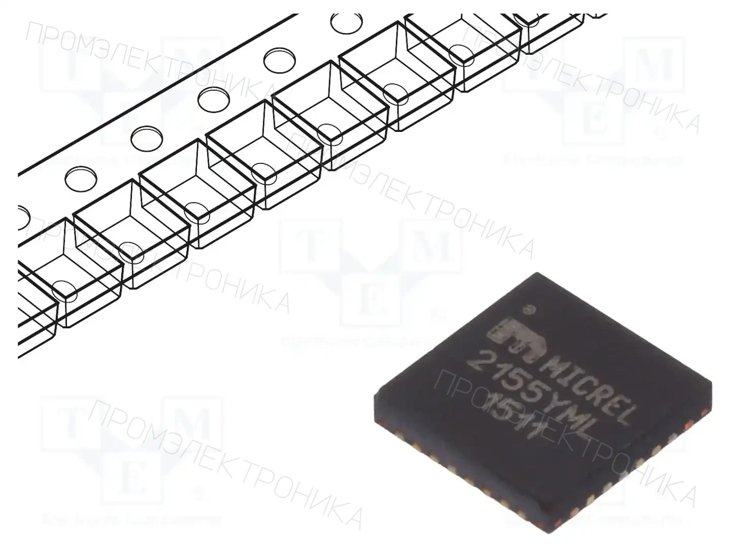 Microchip Technology MIC2155YML-TR — Регуляторы напряжения - микросхемы DC/DC