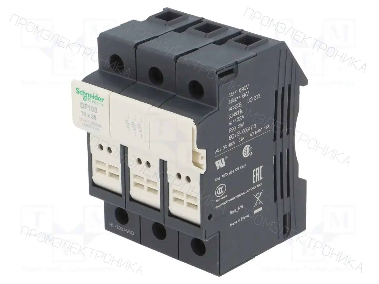SCHNEIDER ELECTRIC DF103 — Разъединители