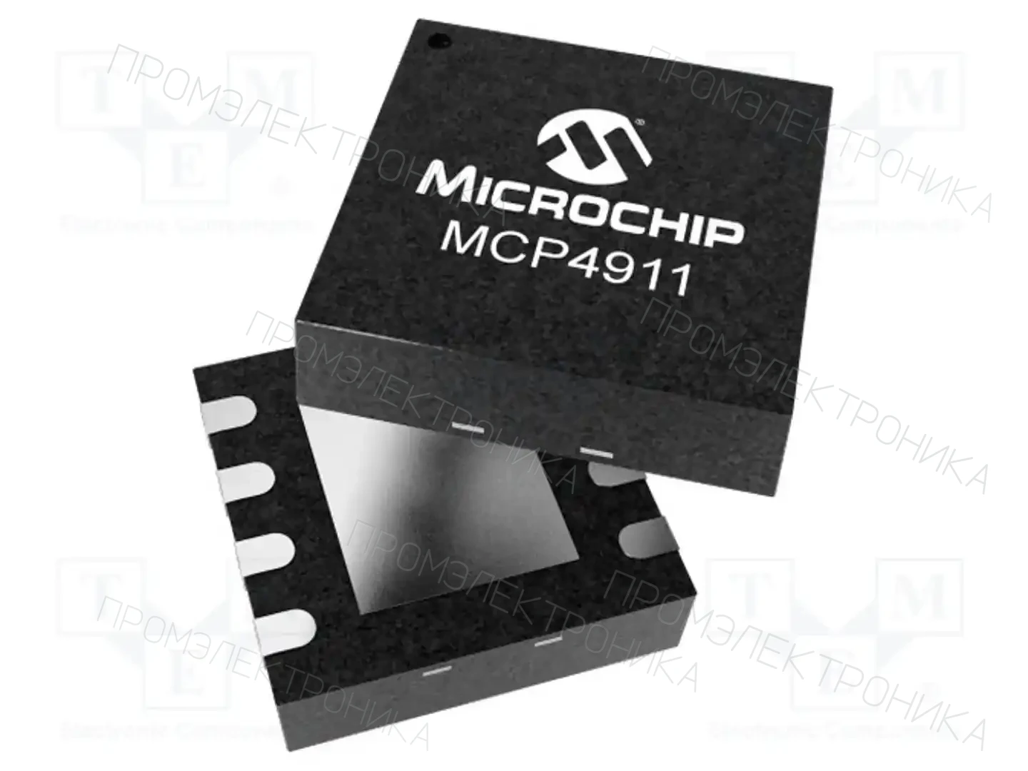 Microchip Technology MCP4911-E/MC — Преобразователи D/A - микросхемы