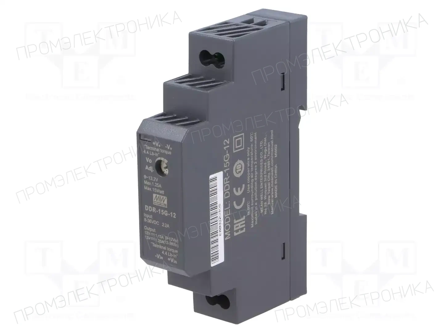 MEAN WELL DDR-15G-12 — Преобразователи DC/DC