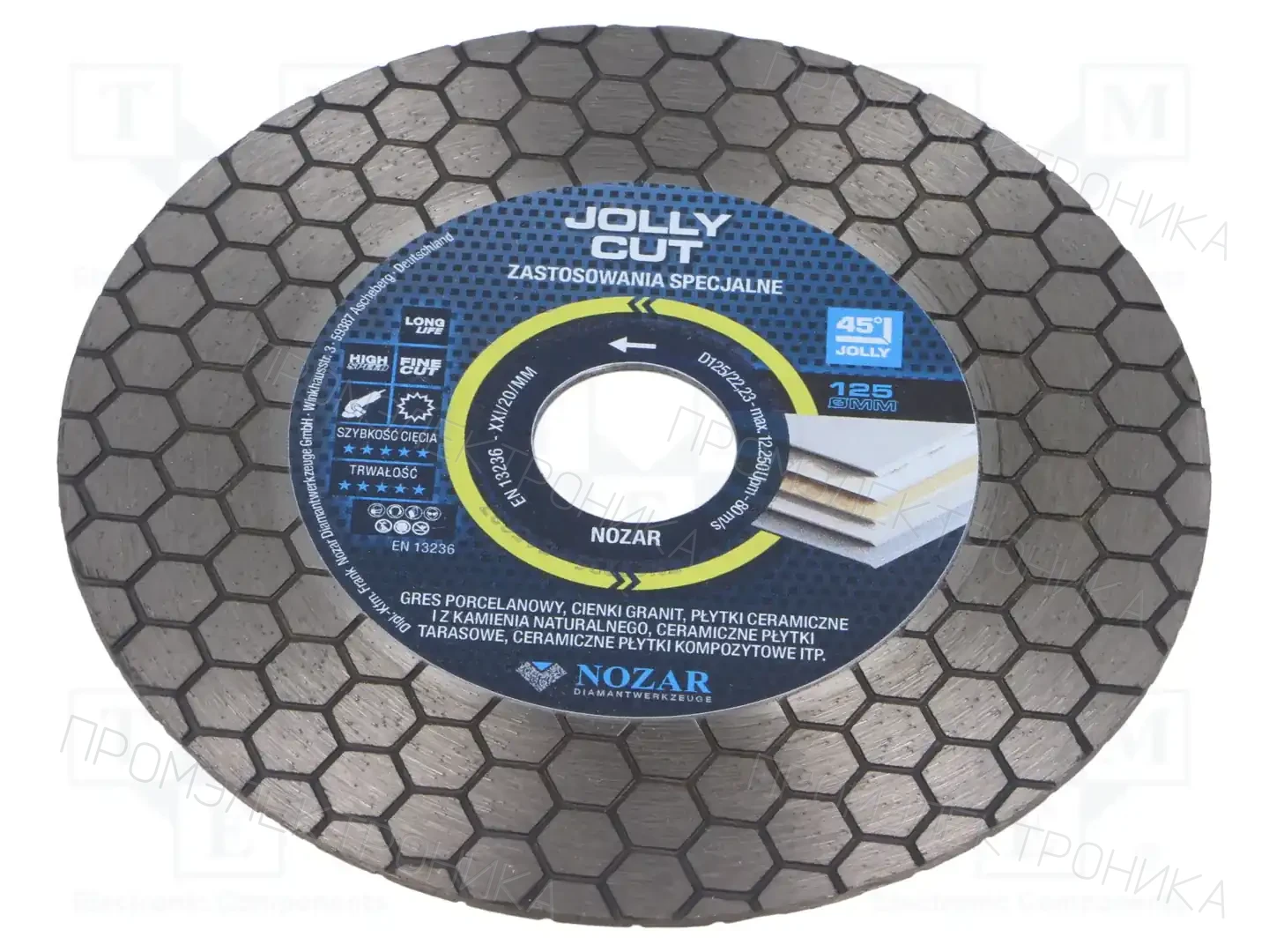 NOZAR DIAMANTWERKZEUGE PL6720203 — Диски для резки и шлифовки