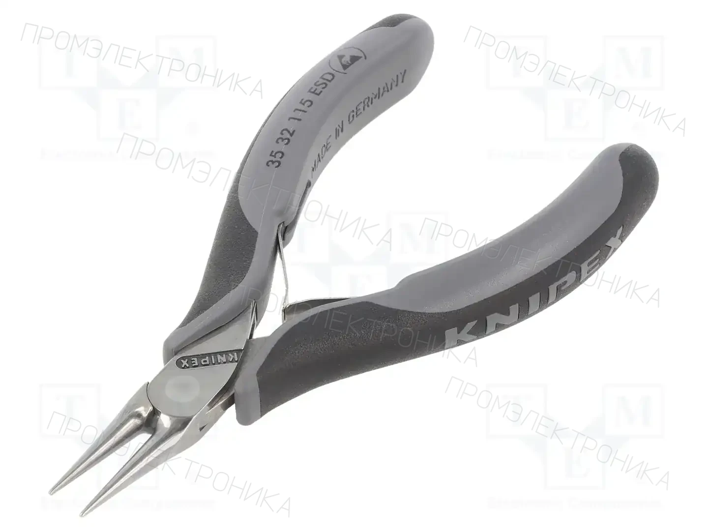 KNIPEX 35 32 115 ESD — Клещи-кусачки плоские и полукруглые