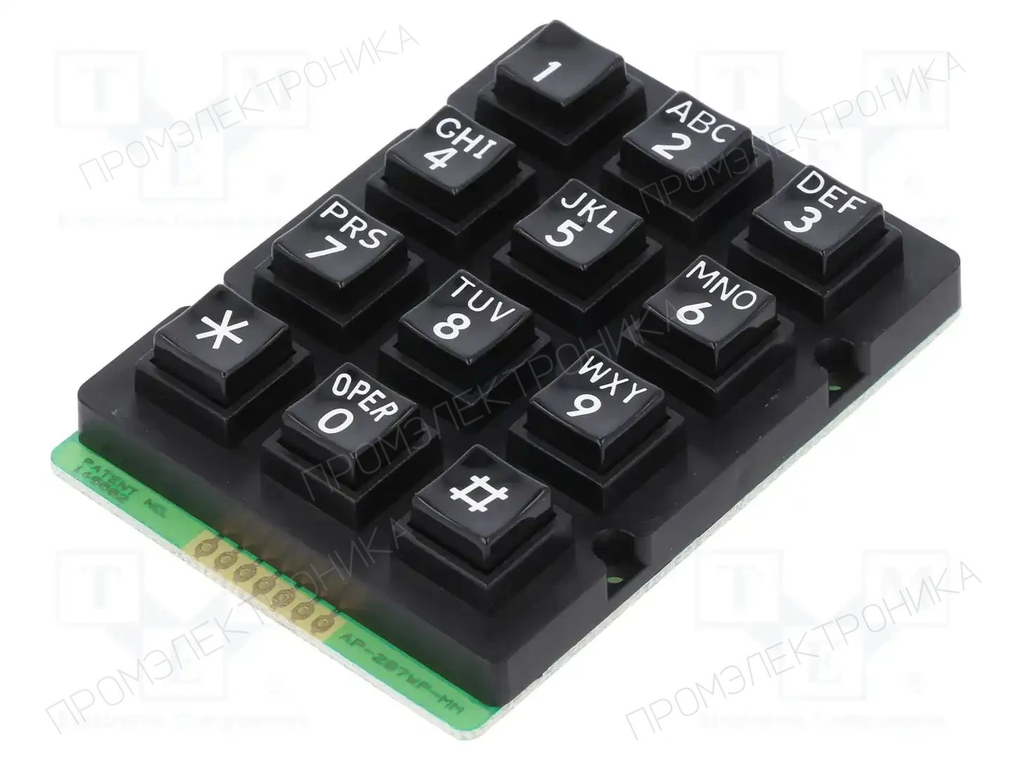 ACCORD AK-207-A-BBW-WP — Пластиковые клавиатуры