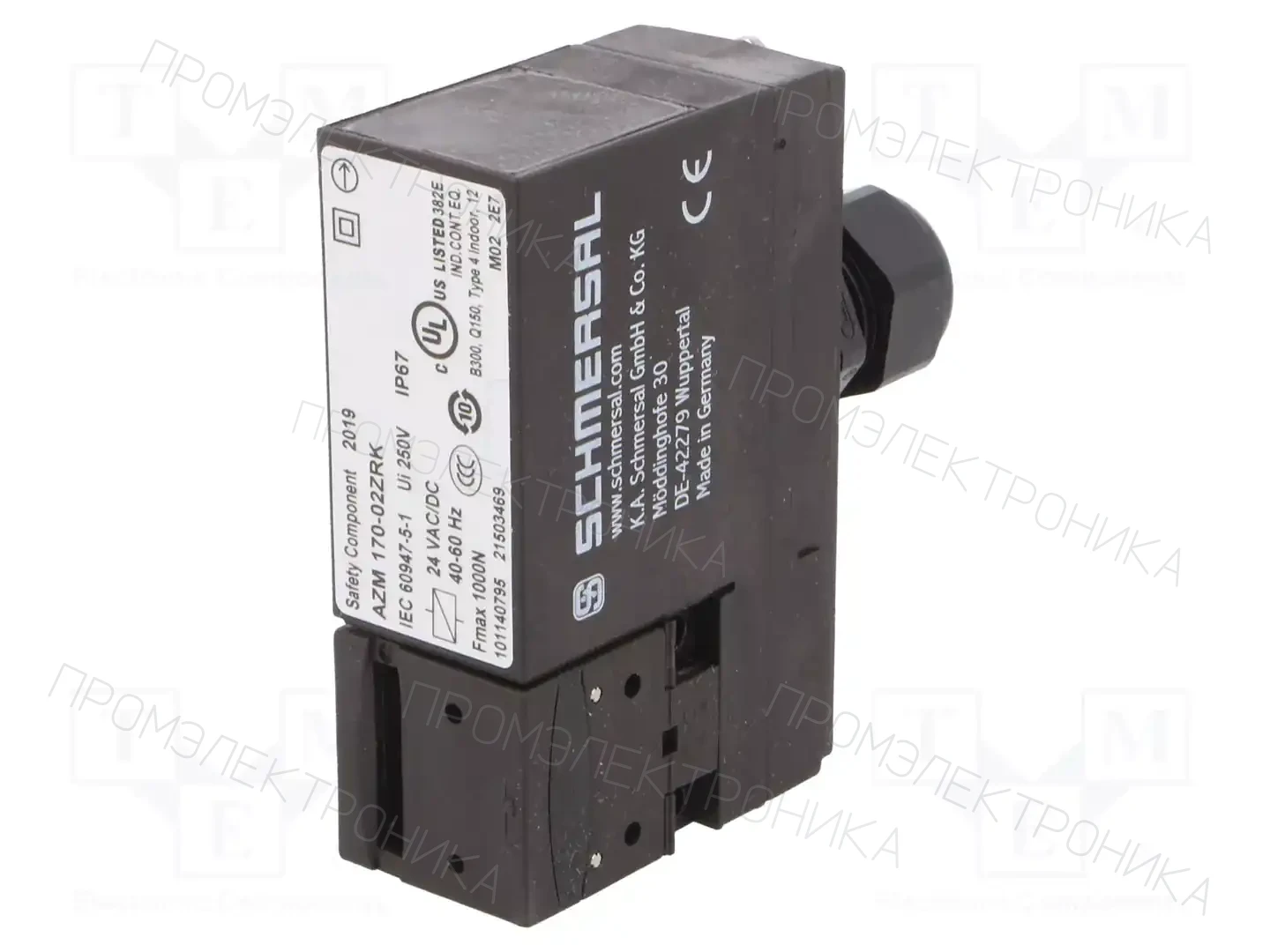 SCHMERSAL AZM 170-02ZRK 24 VAC/DC — Выключатели безопасности стандартные