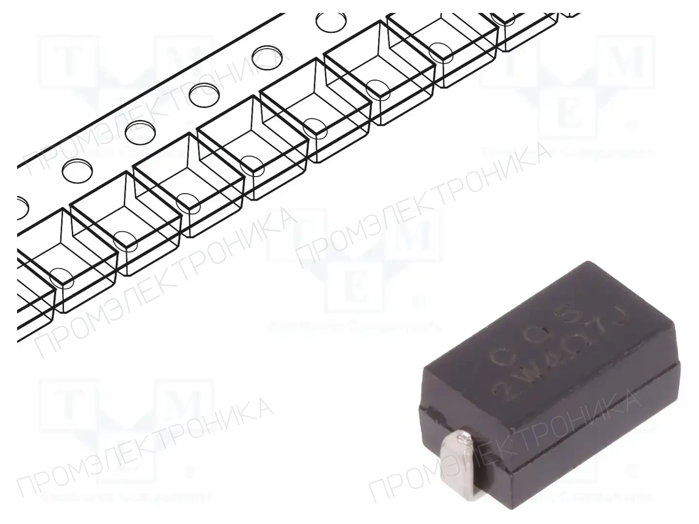 TE Connectivity 4-1676966-1 — Резисторы SMD