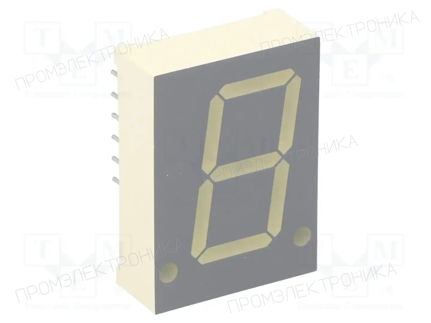KINGBRIGHT ELECTRONIC SC08-11EWA — Светодиодные дисплеи 7-сегментные