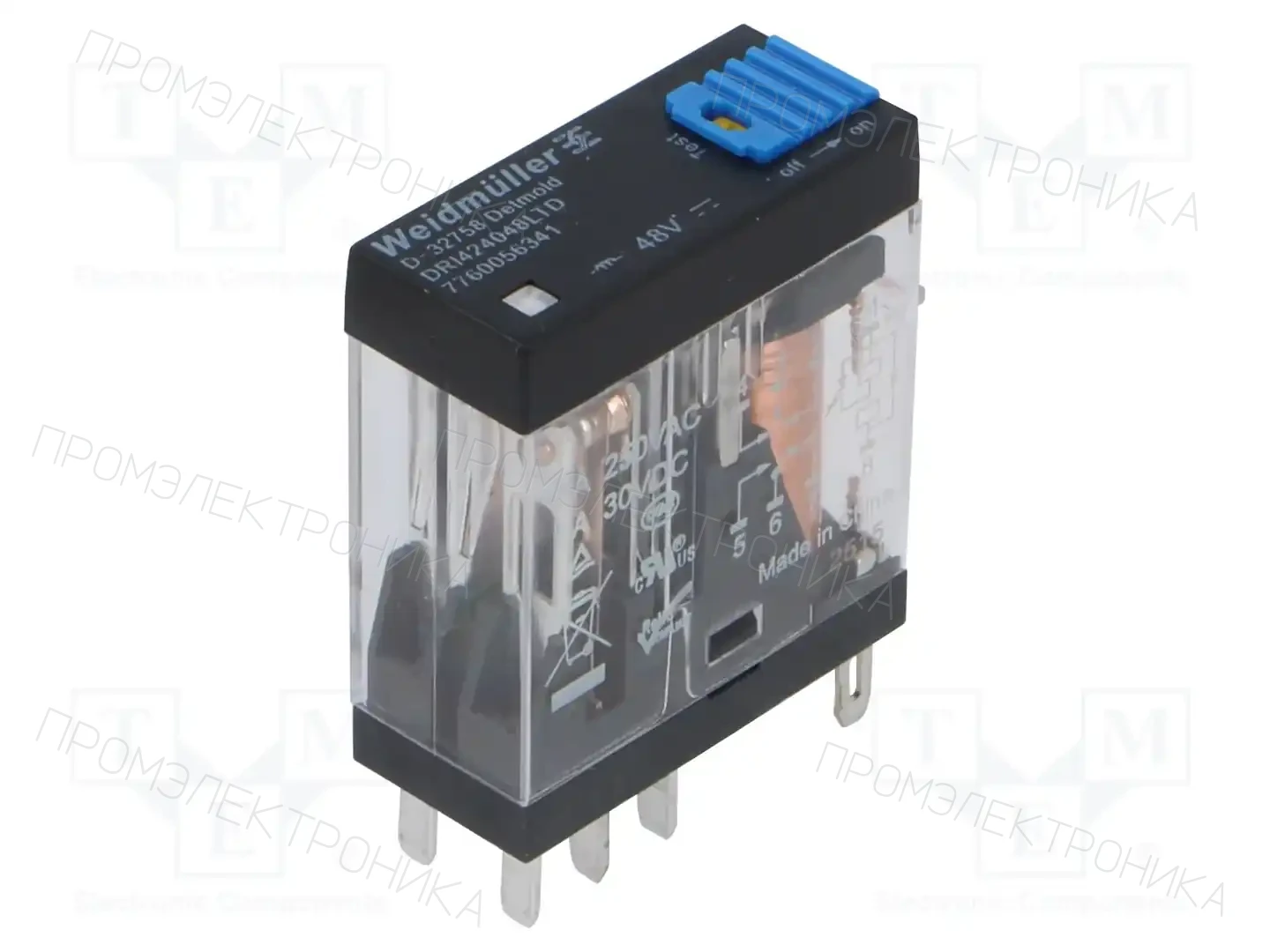 WEIDMÜLLER 7760056341 — Реле электромагн. промышленные