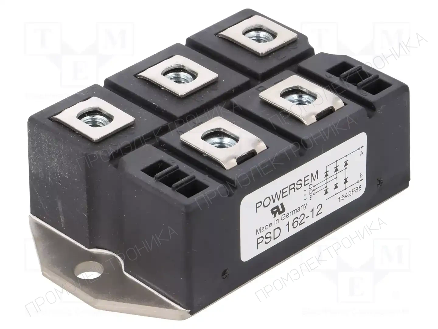 POWERSEM PSD 162/12 — Трехфазные мосты диодные
