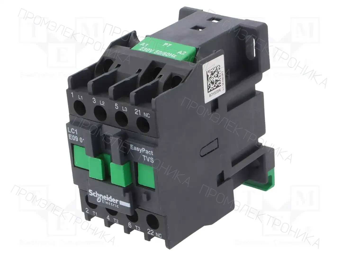 SCHNEIDER ELECTRIC LC1E0901P7 — Контакторы - главные модули