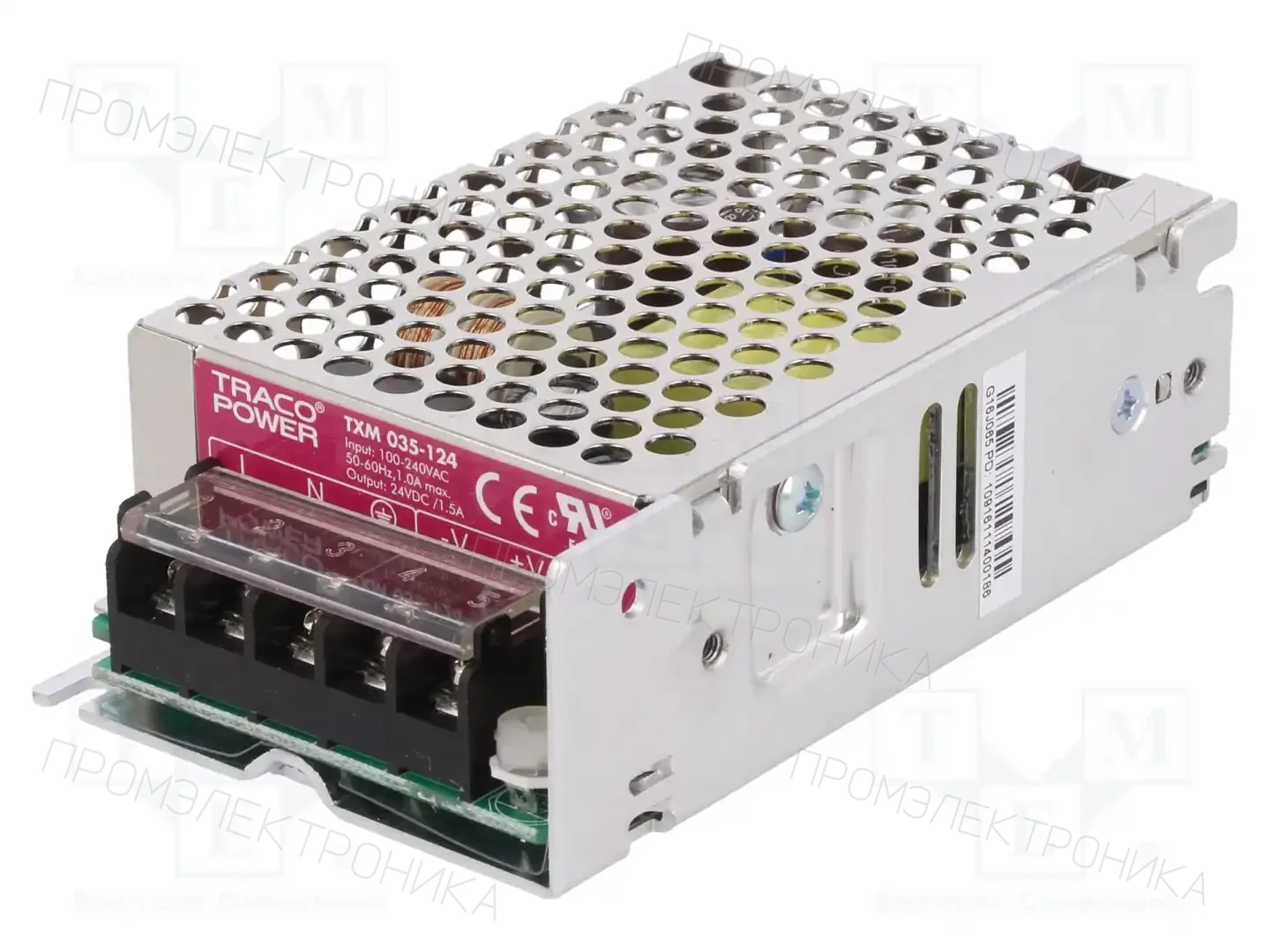 TRACO POWER TXM 035-124 — Блоки питания для встраивания