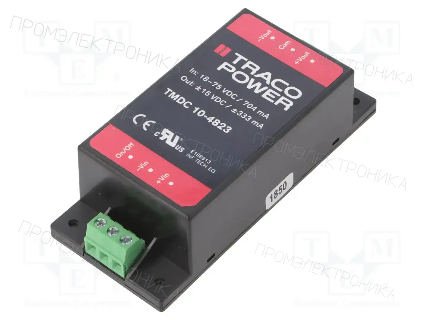 TRACO POWER TMDC 10-4823 — Преобразователи DC/DC