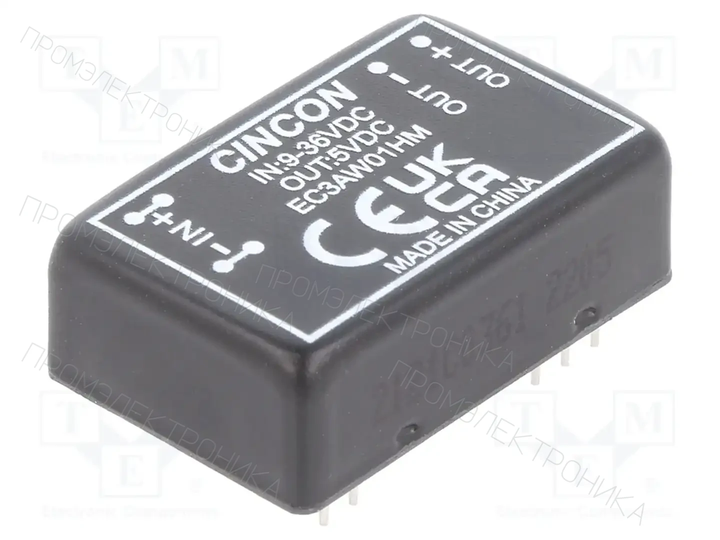 CINCON EC3AW01HM — Преобразователи DC/DC