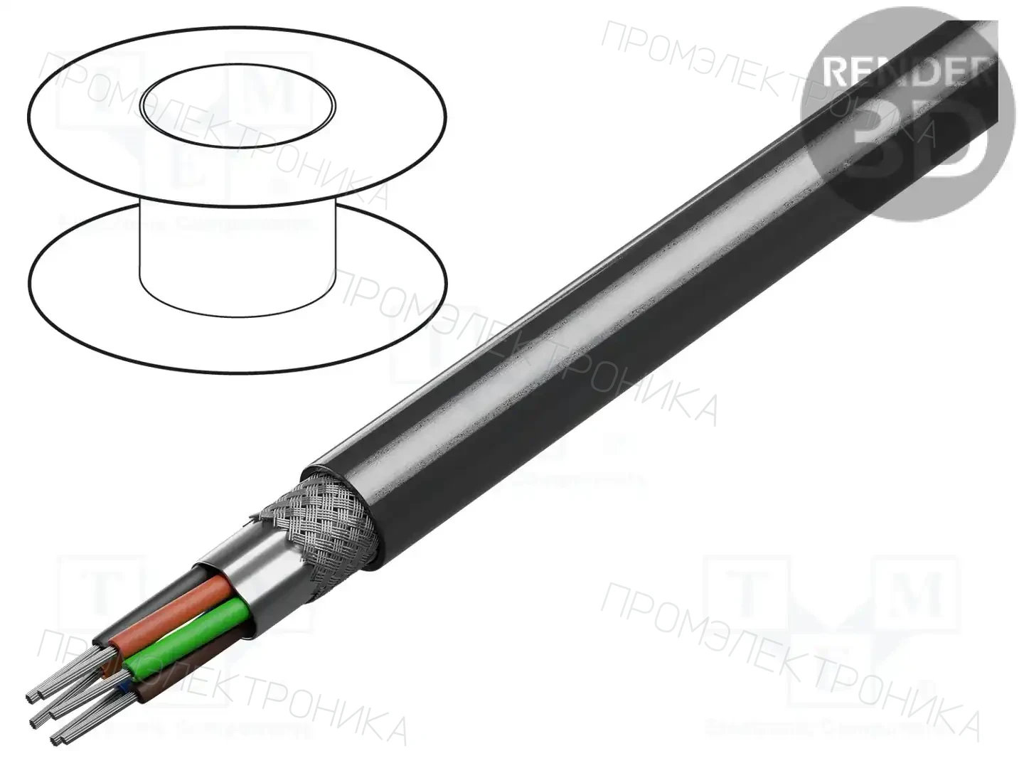 BELDEN 9943 060500 — Провода для последовательных шин