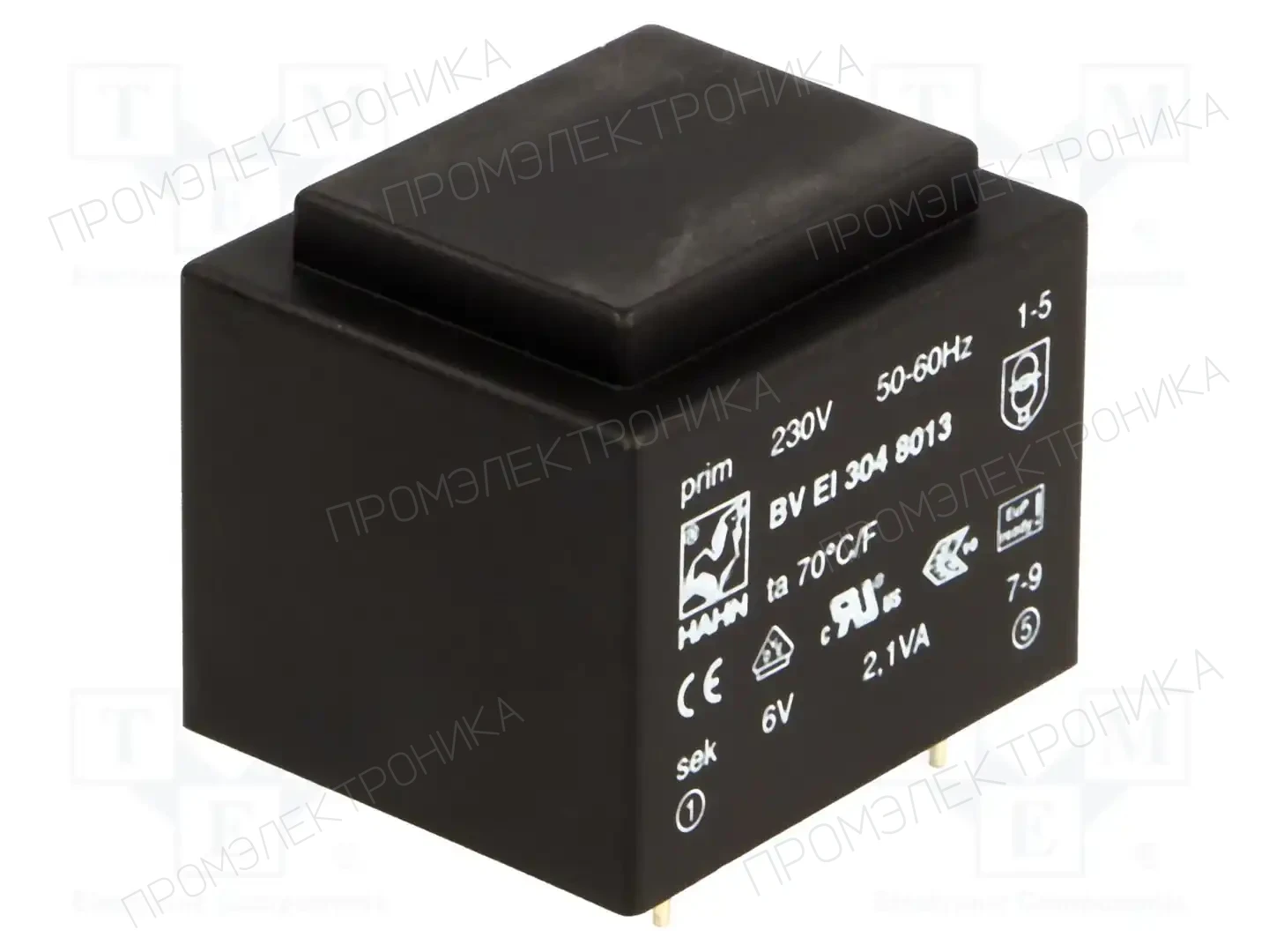 HAHN BV EI 304 8013 — Трансформаторы PCB