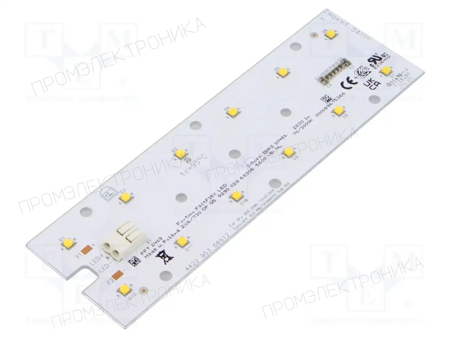 PHILIPS FORTIMO FASTFLEX LED 2X6/730 DP G5 — Источники света - светодиодные линейки