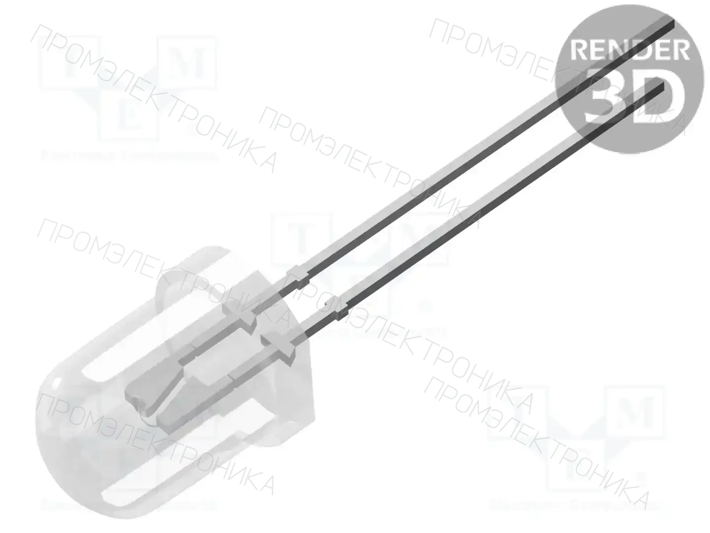 OPTOSUPPLY OSW5DK8131A-12V — Круглые светодиоды THT