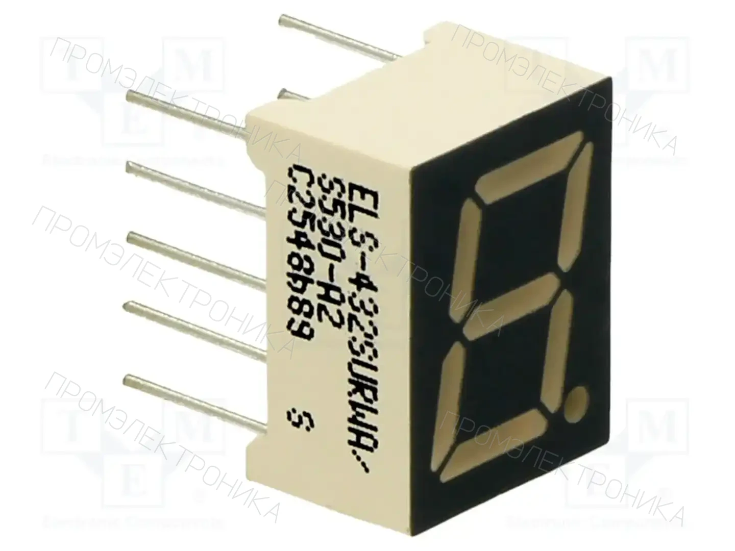 EVERLIGHT S432SURWA/S530-A2 — Светодиодные дисплеи 7-сегментные