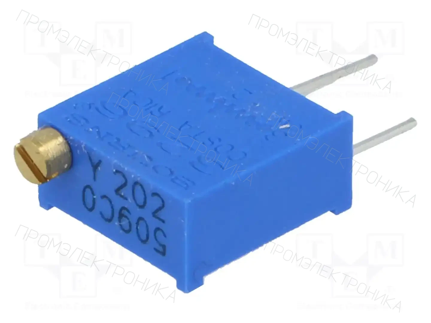 BOURNS 3296Y-1-202LF — Потенциометры THT многооборотные 3/8 дм