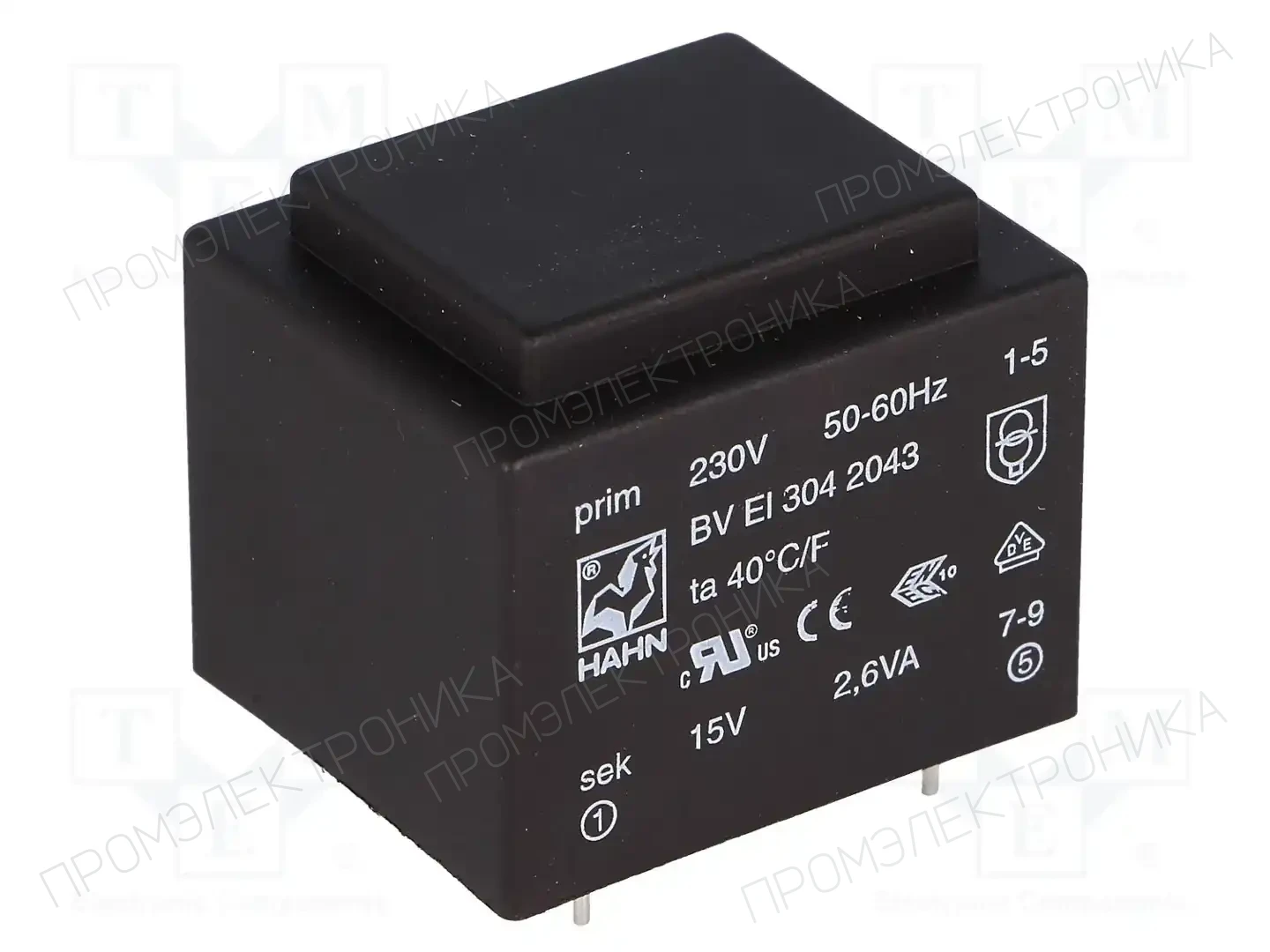 HAHN BV EI 304 2043 — Трансформаторы PCB