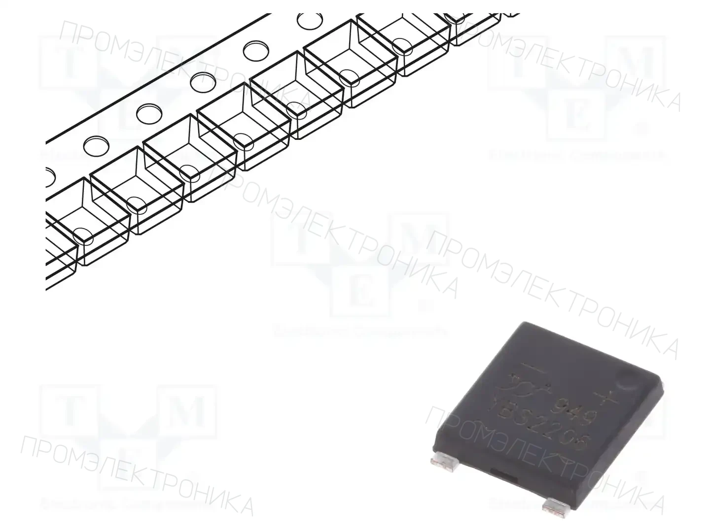 YANGJIE TECHNOLOGY YBS2206 — Однофазные мосты диодные SMD/THT