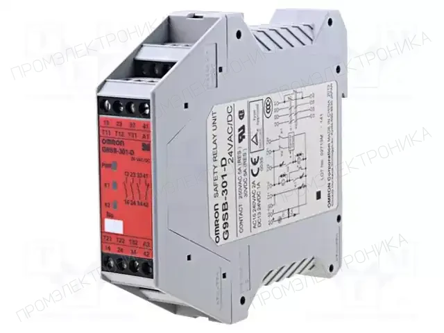 OMRON G9SB-301-D — Выключат. безопасности - мод. управления