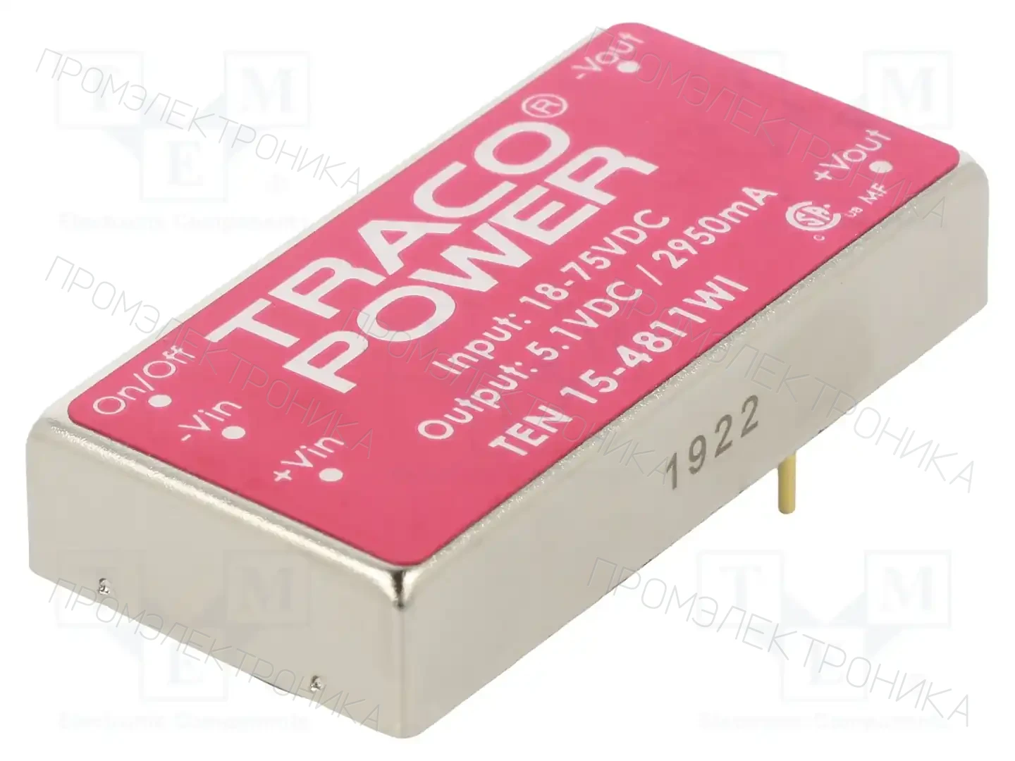 TRACO POWER TEN 15-4811WI — Преобразователи DC/DC