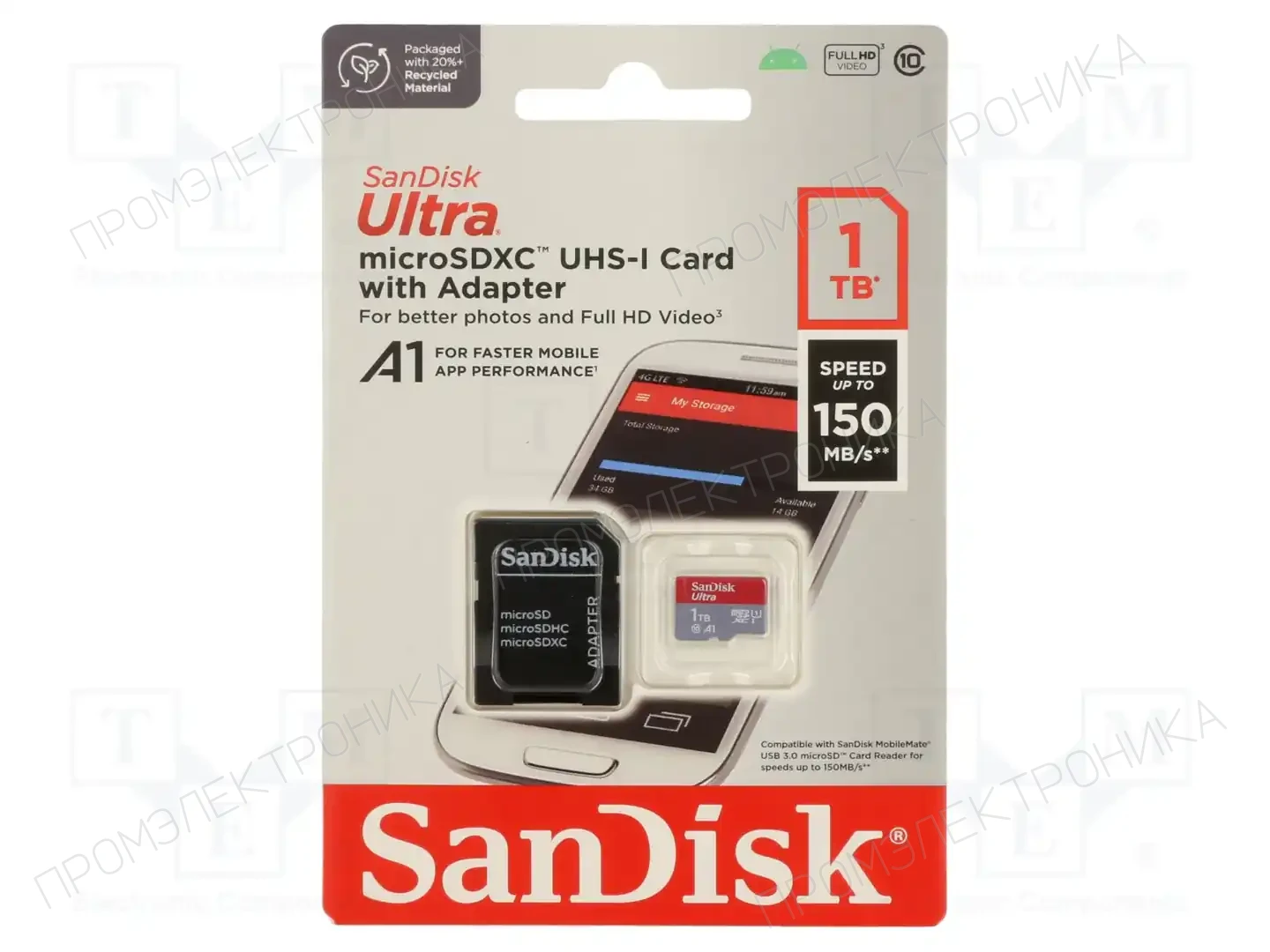 SANDISK SDSQUAC-1T00-GN6MA — Карты памяти