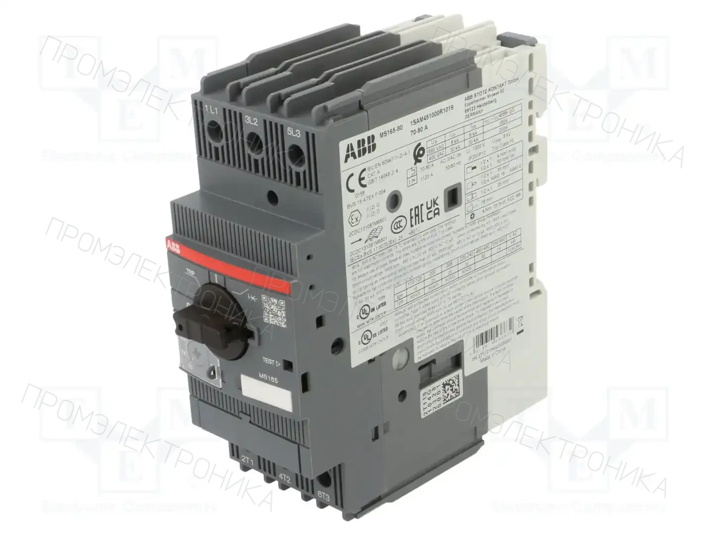 ABB 1SAM451000R1019 — Выключатели двигательные