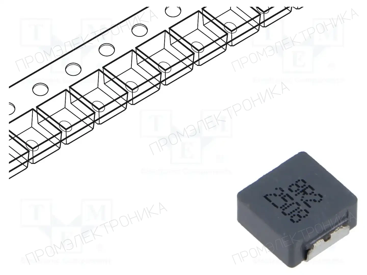 JANTEK JRPI0804M-8R2M — Дроссели
