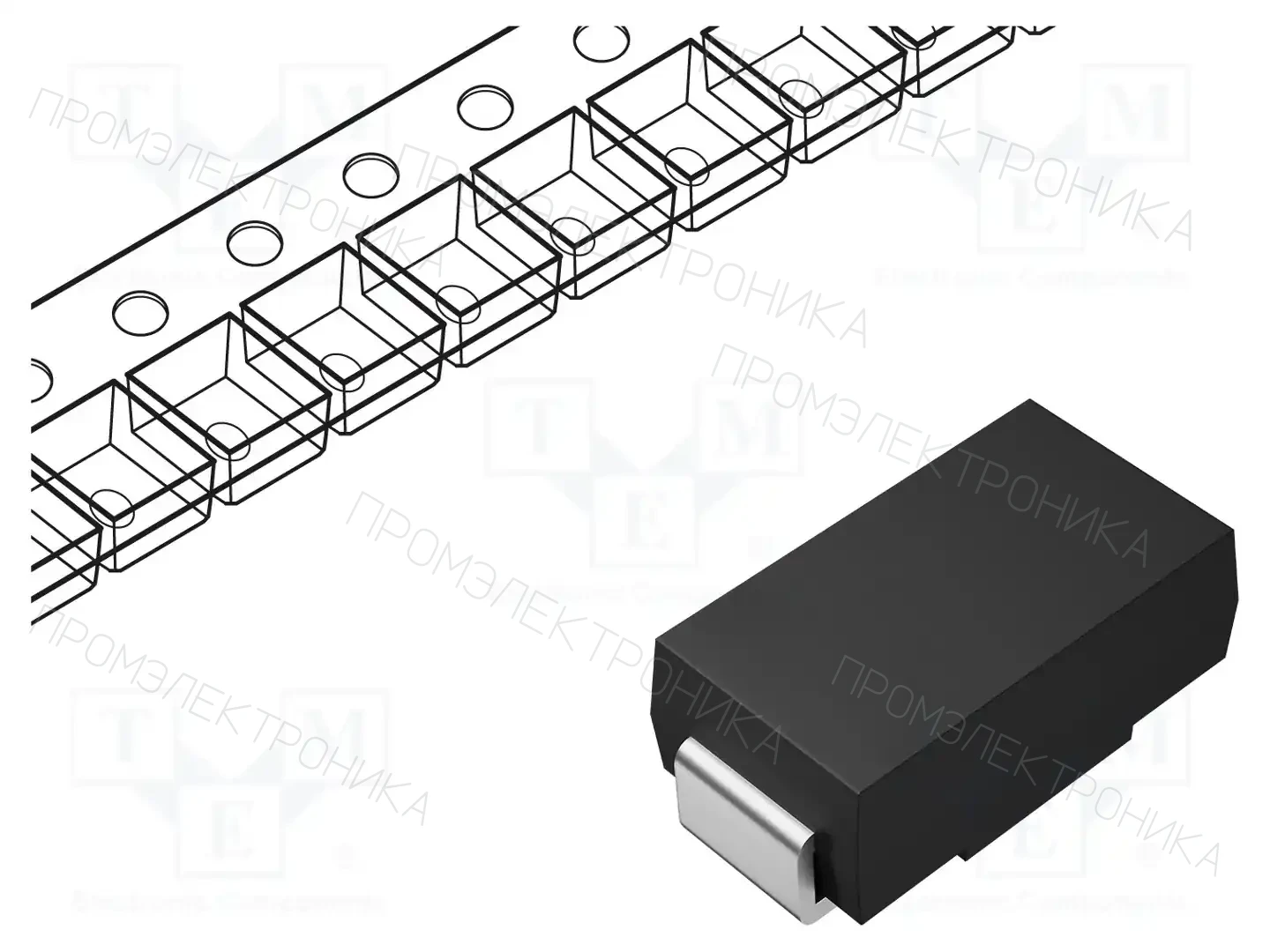 onsemi SMMSD701T1G — Диоды Шотки SMD