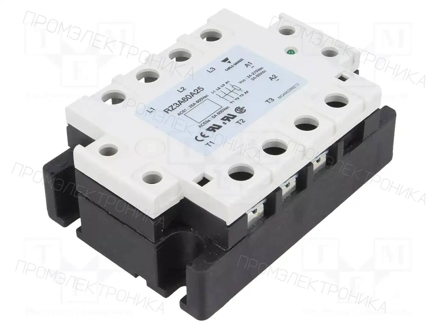 CARLO GAVAZZI RZ3A60A25 — Реле SSR трехфазные