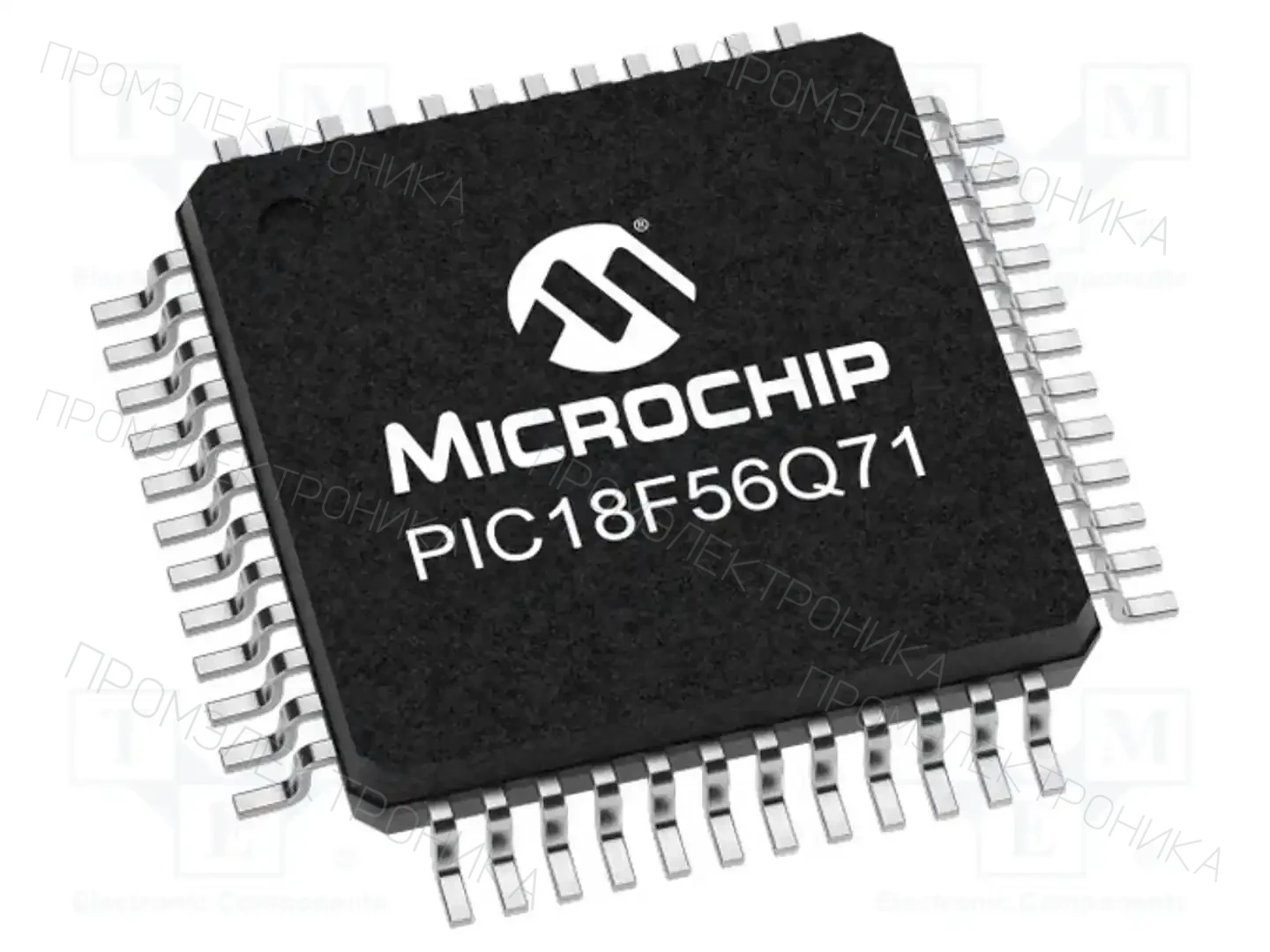 Microchip Technology PIC18F56Q71T-I/PT — Линейка PIC 8-bit